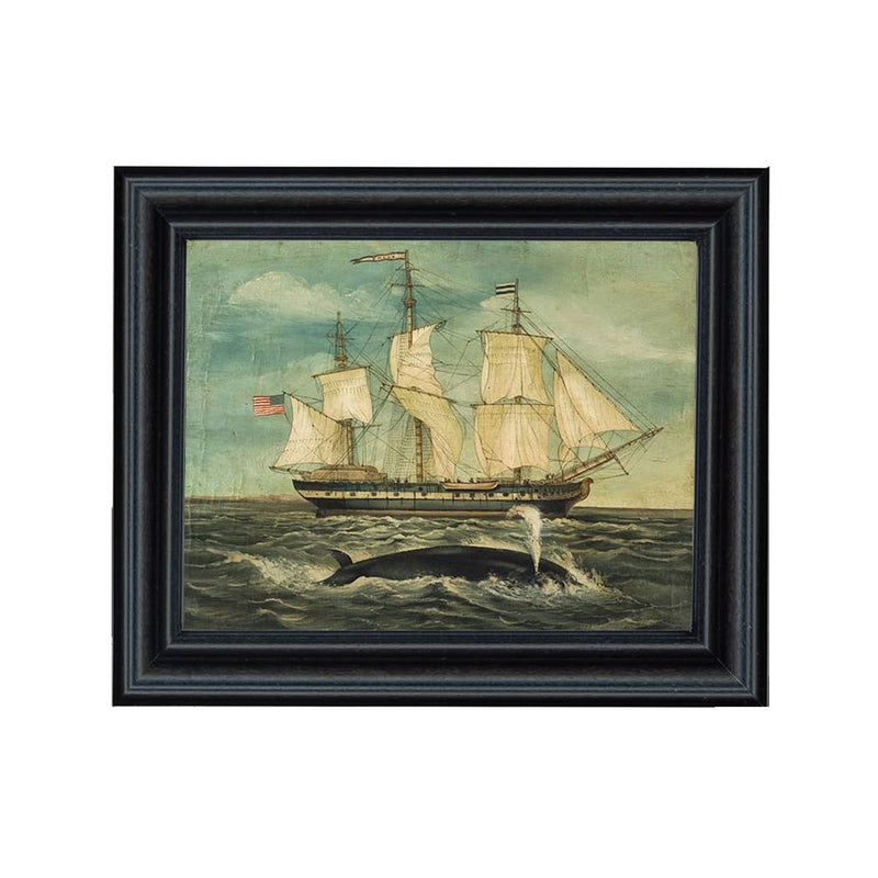 Whaling Ship Print
