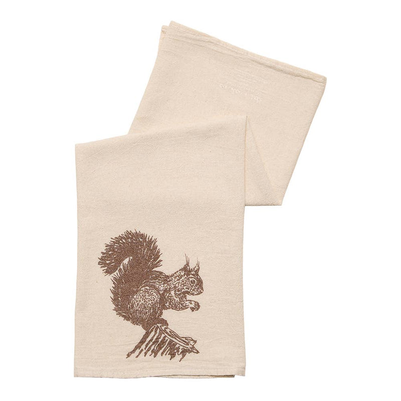 Squirrel Tea Towel
