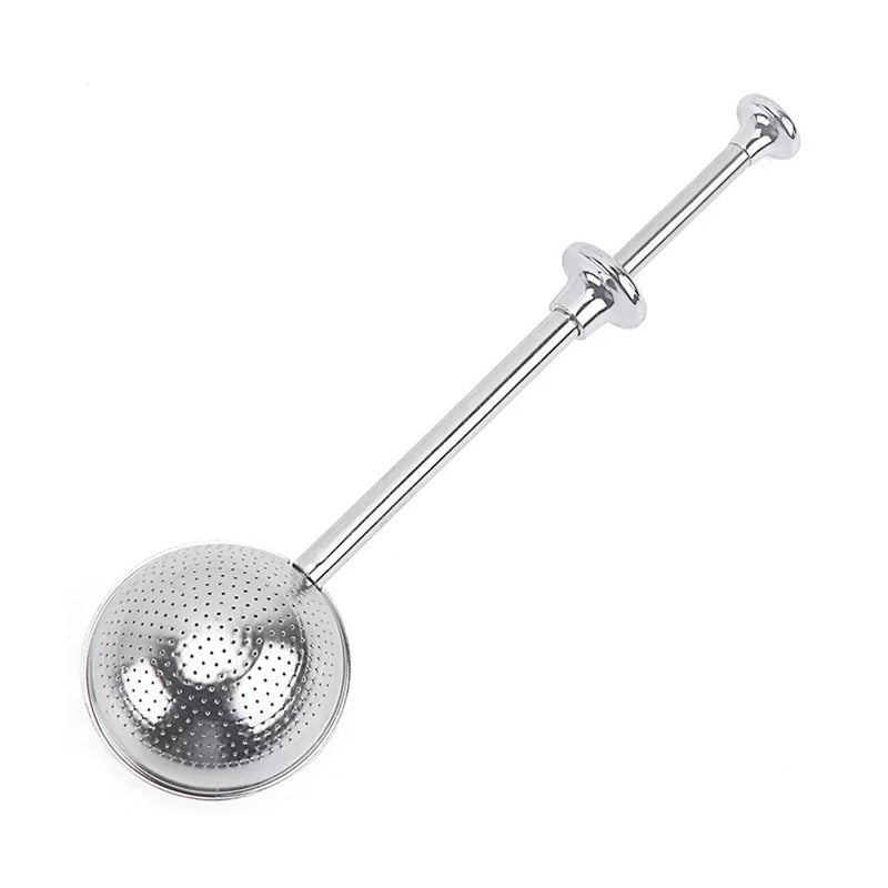 Sugar and Flour Duster Wand, Tea Strainer, Stainless Steel, 7"