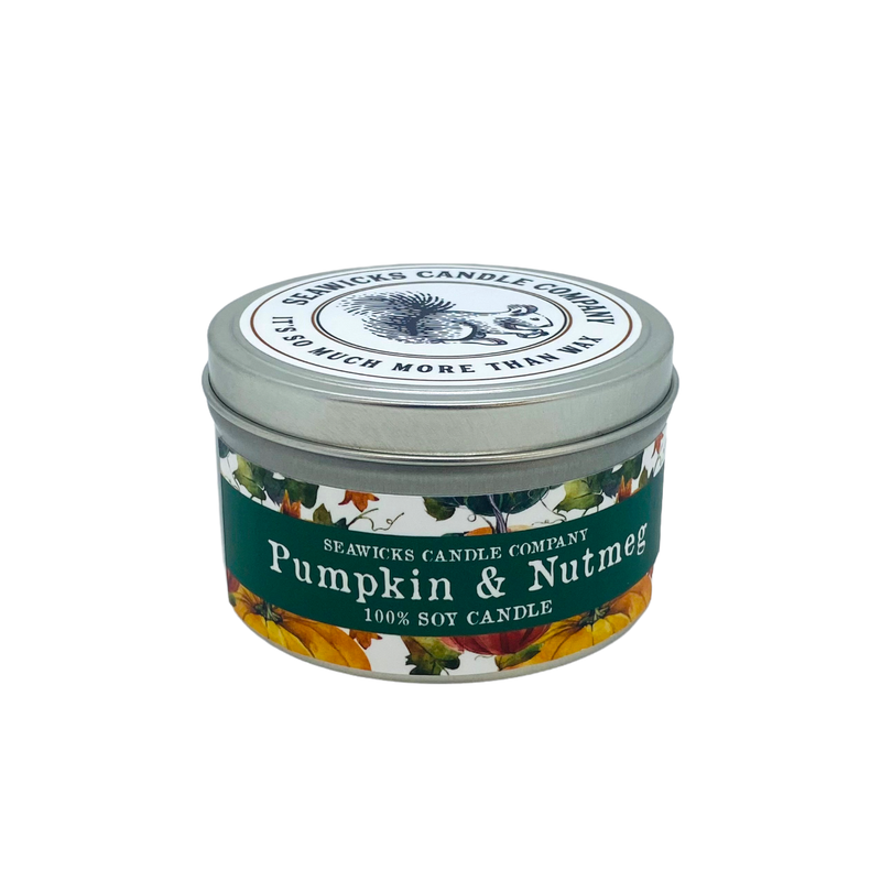 Pumpkin & Nutmeg 100% Soy Large Travel Tin