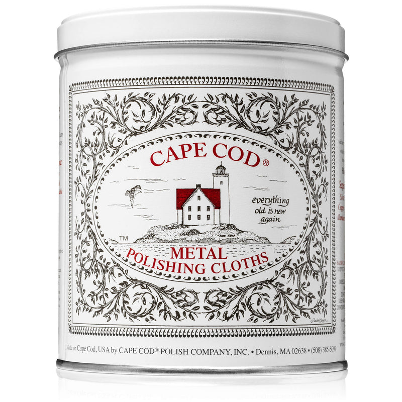 Cape Cod® Metal Polishing Cloths Economy Size Tin