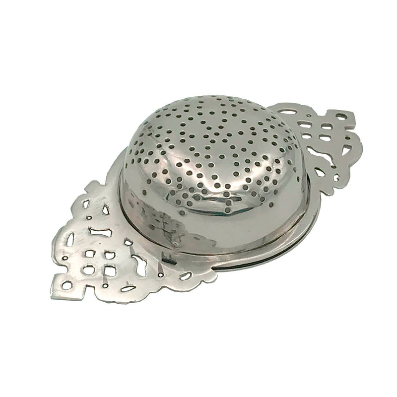 Nickel Plated Tea Strainer- Antique Vintage Style | Teaware
