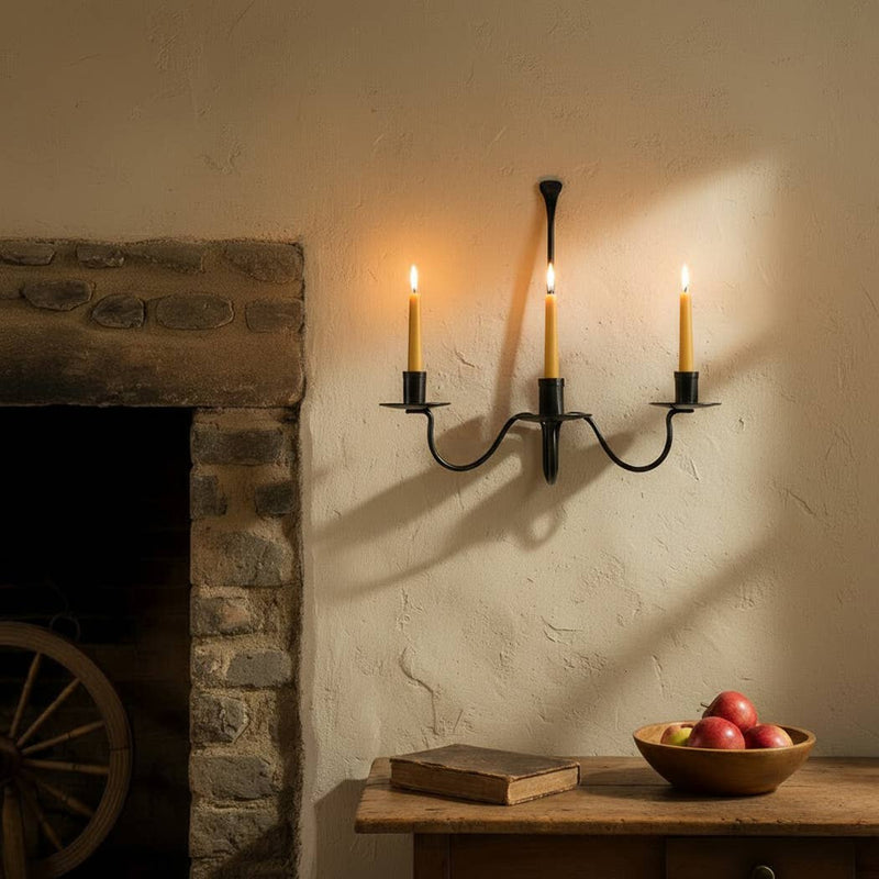 Wrought Iron Hanging Candle Holder