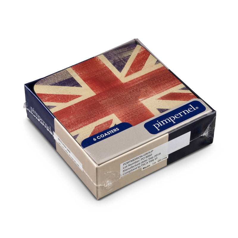 Union Jack Coasters Set of 6