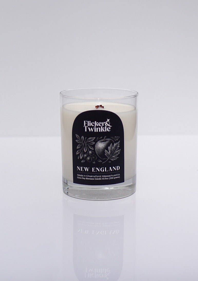 New England Wood Wick Candle
