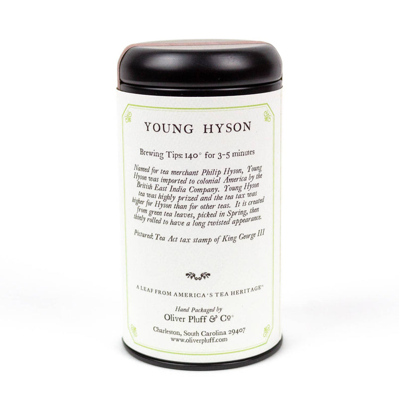 Young Hyson - 20 Teabags in Signature Tea Tin
