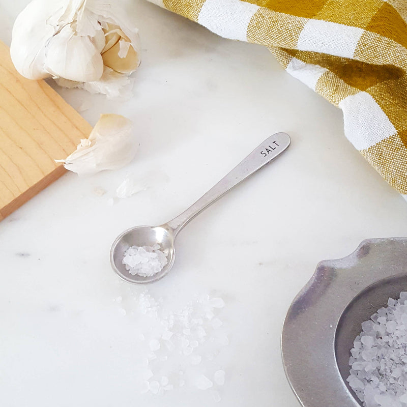 Salt Spoon pewter | made in New England