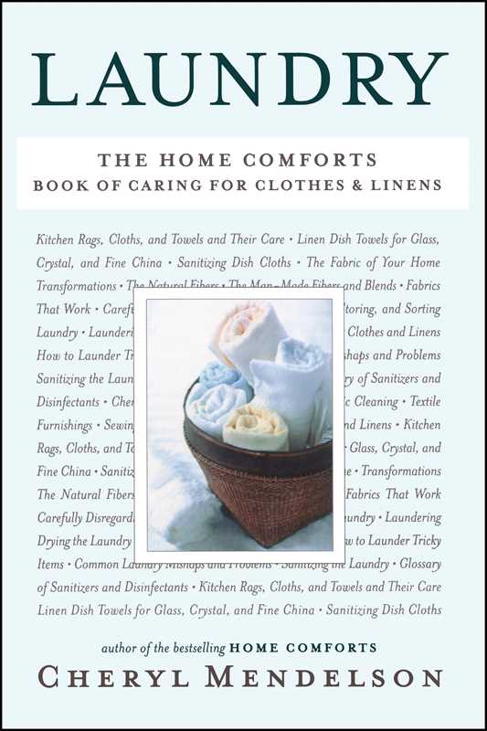 Laundry by Cheryl Mendelson: Paperback; 416 pages / English