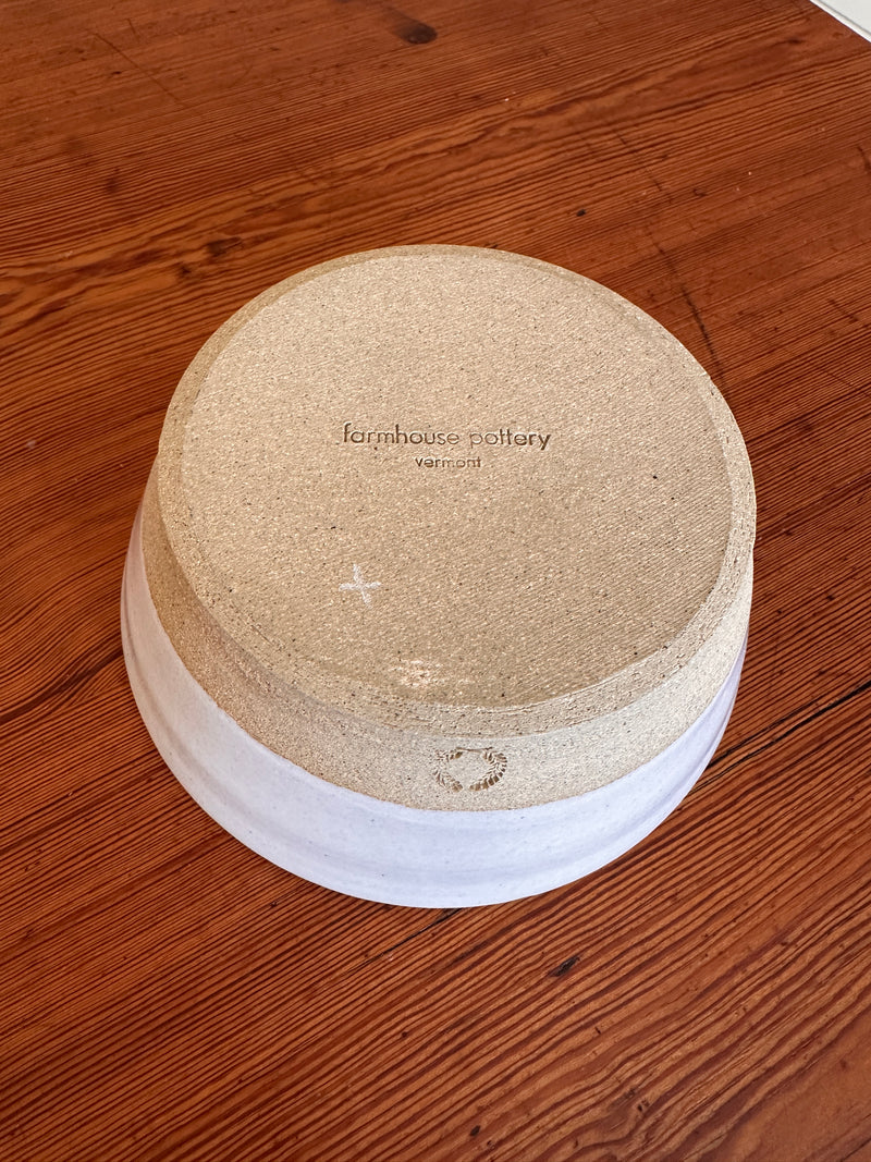 Farmhouse Pottery Vermont Stoneware Bowl