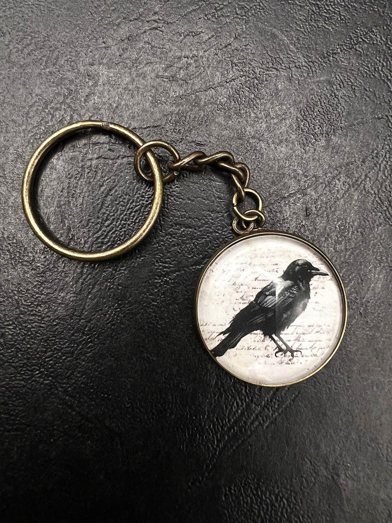 Black Raven Keychain