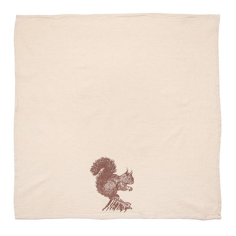 Squirrel Tea Towel