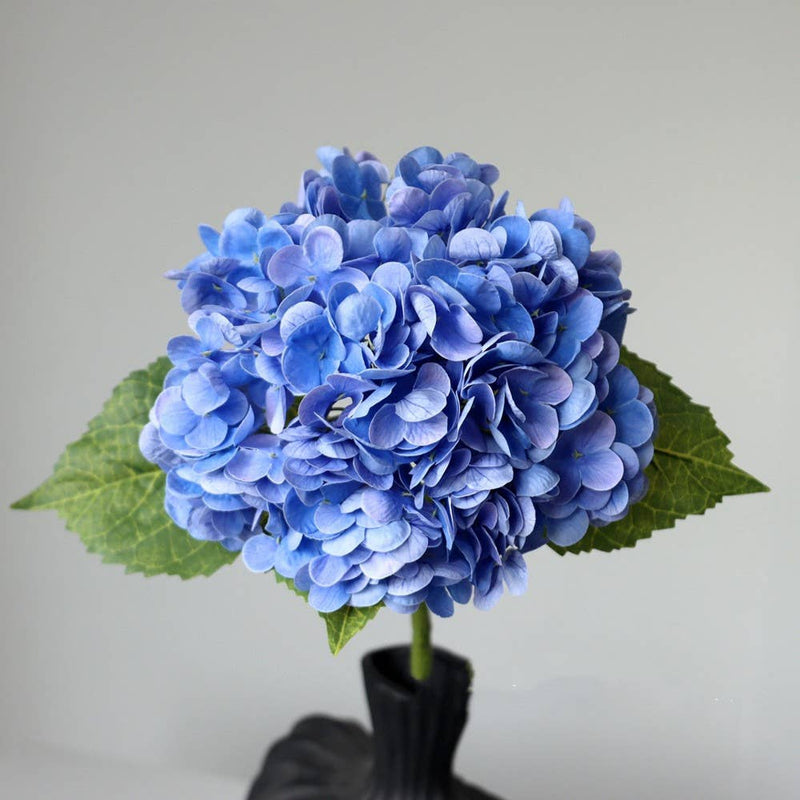 Hydrangea Real Touch Flower : Deep Blue