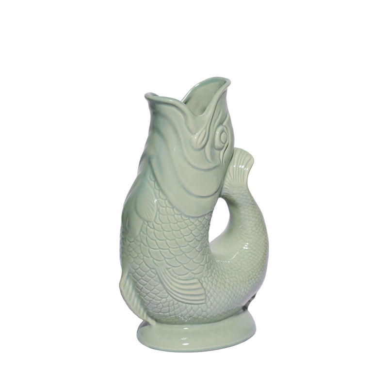 Sage Green Gluggle Jug: Large