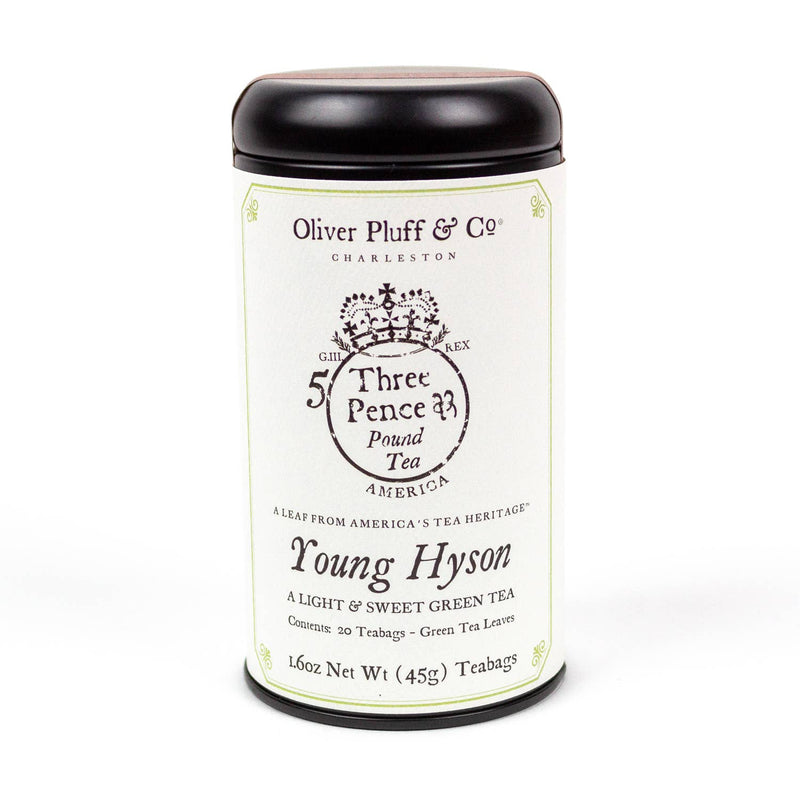 Young Hyson - 20 Teabags in Signature Tea Tin