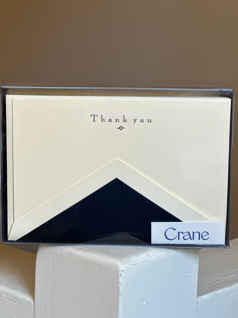 Thank You Note Cards - Navy