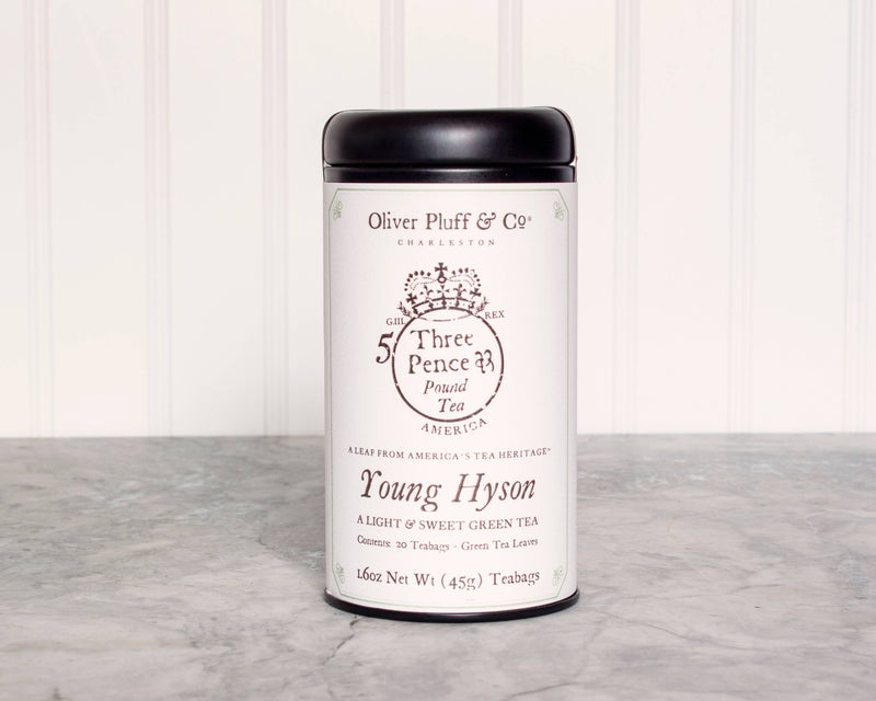 Young Hyson - 20 Teabags in Signature Tea Tin