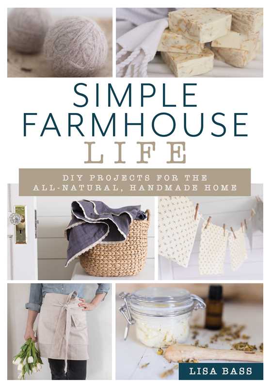 Simple Farmhouse Life Book