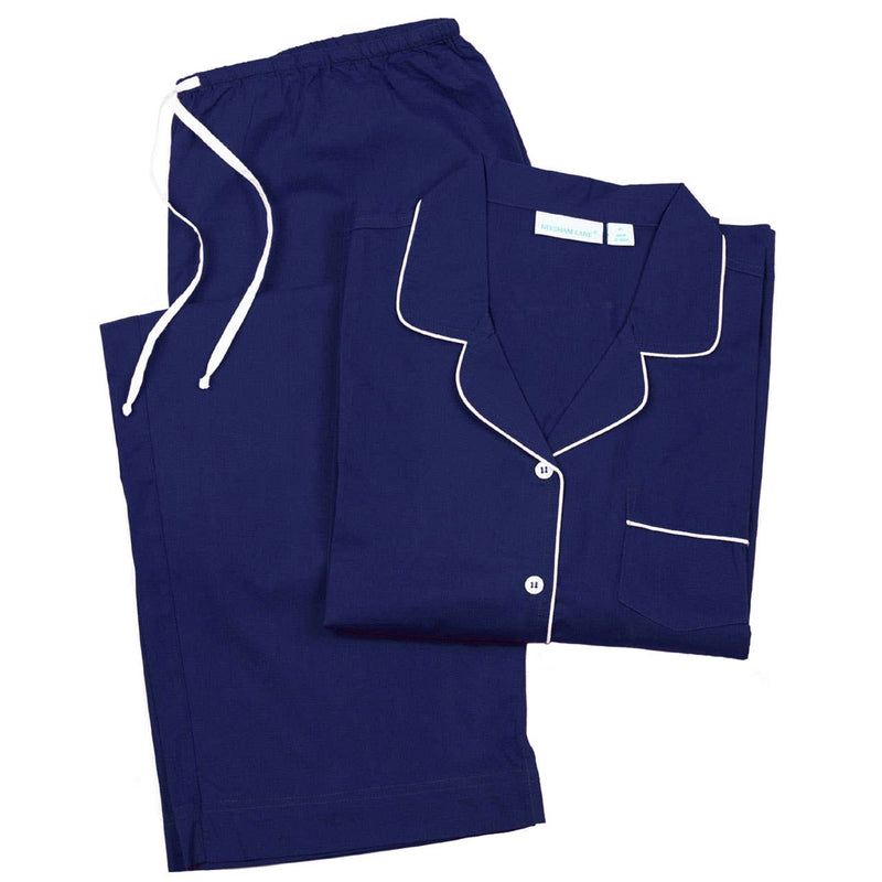 Cooper Navy Long Sleeve Pajamas: