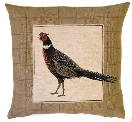 Decorative Pillow COVER Pheasant Tail