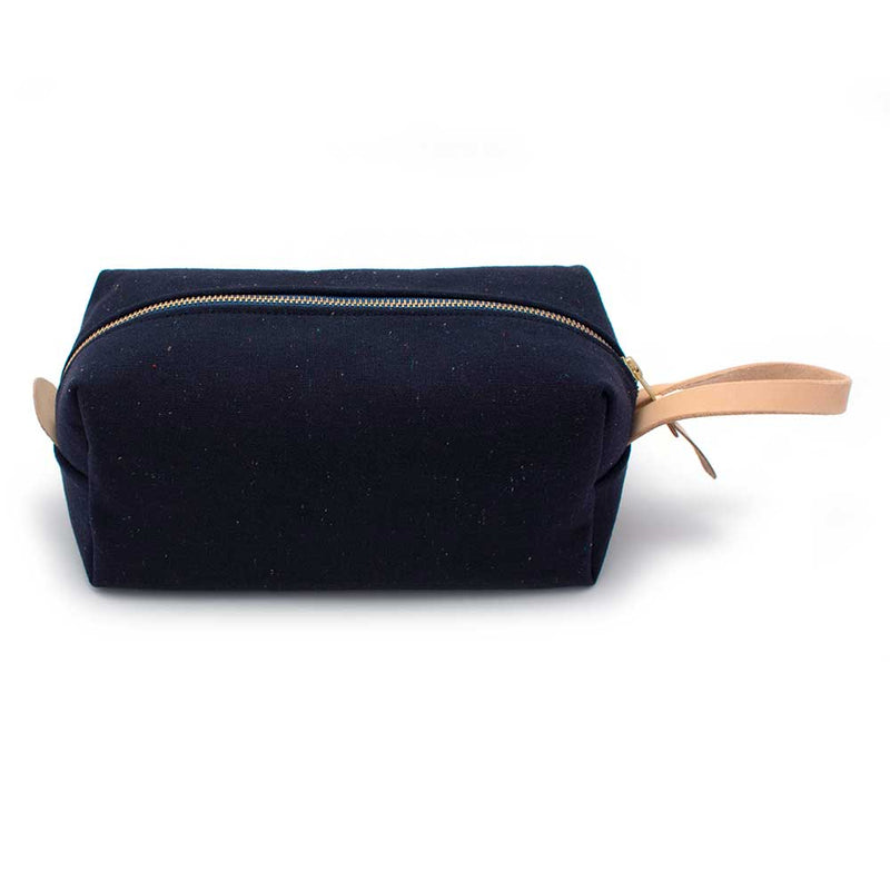Navy Fleck Travel Kit
